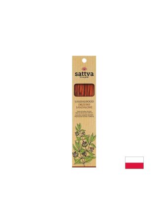 Ароматни пръчици със Сандалово дърво х 15 броя SATTVA AYURVEDA