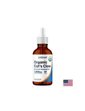 Котешки нокът БИО течен екстракт 150 мг на капки х 114 мл Nutricost | Cat's Claw