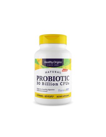 Пробиотик 8 щама FloraFIT ® 30 млрд CFU х 60 капсули Healthy Origins | Probiotic