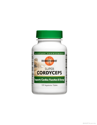 Супер Кордицепс х 120 таблетки Mushroom Wisdom | Super Cordyceps