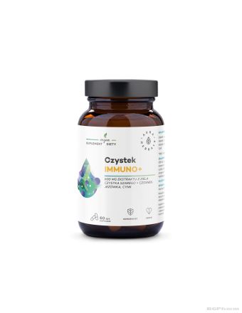 Имуно+ (билкова формула + цинк) х 60 капсули Aura Herbals