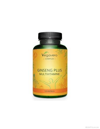 Азиатски женшен + мултивитамини х 120 капсули Vegavero
