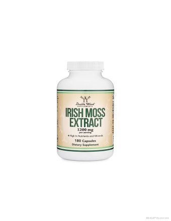 Ирландски мъх (червени водорасли) х 180 капсули Double Wood