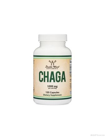 Чага екстракт х 120 капсули Double Wood