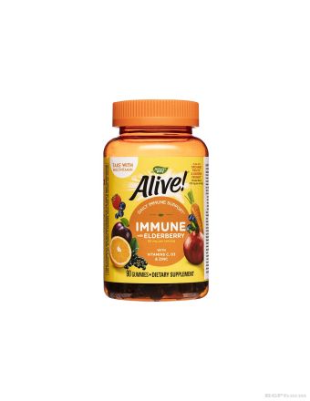 Алайв Имунна защита x 90 желирани таблетки Nature’s Way | Alive Immune Gummies