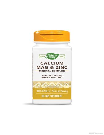 Калций Магнезий и Цинк х 100 капсули Nature’s Way | Calcium, Magnesium & Zinc