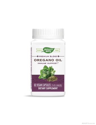 Риган масло 50 мг х 60 капсули Nature’s Way | Oregano Oil 75-85% Carvacrol
