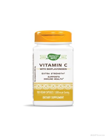 Витамин Ц 1000 мг + Биофлавоноиди х 100 капсули Nature’s Way | Vitamin C with Bioflavonoids