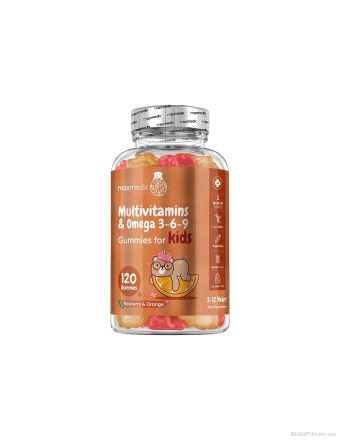 Мултивитамини за деца + Омега 3-6-9 х 120 желирани таблетки Weight World