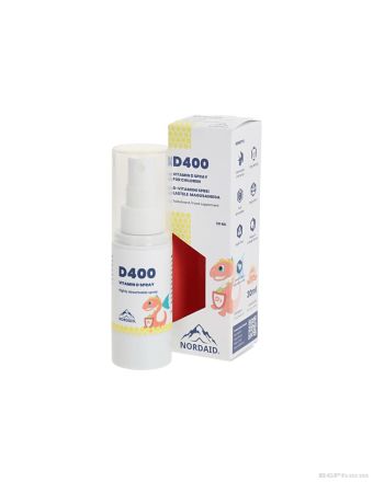 Витамин Д3 400 IU спрей х 30 ml / 200 впръсквания Nordaid | Vitamin D3