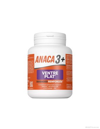 Формула за плосък корем с билки, водорасли, калций и цинк х 120 капсули Anaca3