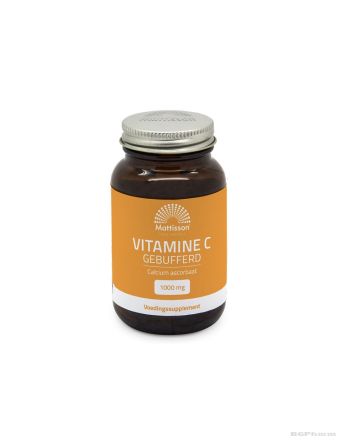 Витамин Ц Калциев аскорбат буфериран 1000 мг х 90 таблетки Mattisson Healthstyle