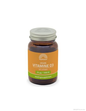 Веган Витамин Д3 от лишей 1000 IU х 120 капсули Mattisson Healthstyle