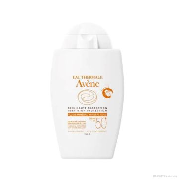 Авен СЪН SPF50+ Слънцезащитен минерален флуид за лице 40 мл | Avene Sun