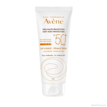 Авен СЪН SPF50+ Минерално слънцезащитно мляко за лице и тяло 100 мл | Avene Sun Mineral