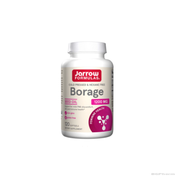 Масло от Пореч 1200 мг х 120 капсули ДЖАРОУ | Jarrow Formulas Borage Oil