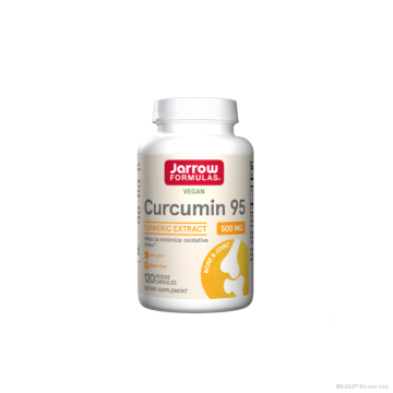 Куркумин 500 мг х 120 капсули ДЖАРОУ | Jarrow Formulas Curcumin 95