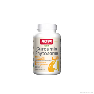 Куркумин Фитозоми 500 мг х 60 капсули ДЖАРОУ | Jarrow Formulas Curcumin Phytosome