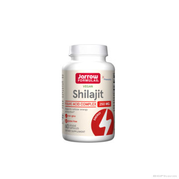 Шилажит Мумийо екстракт 250 мг х 60 капсули ДЖАРОУ | Jarrow Formulas Shilajit Fulvic Acid Complex