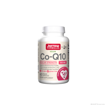 Коензим Q10 УБИКВИНОН 100 мг х 60 капсули ДЖАРОУ | Jarrow Formulas Coenzyme Q10 Ubiquinone