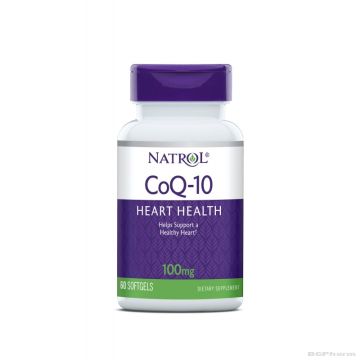Натрол Коензим Q10 100 мг х 60 капсули | Natrol CoQ-10