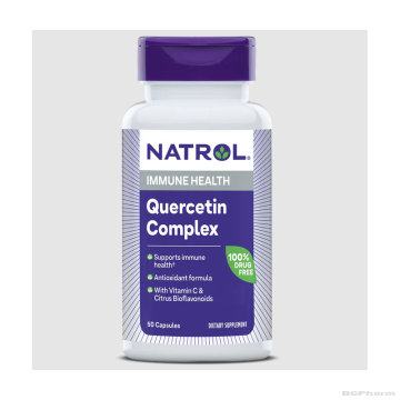 Натрол Кверцетин КОМПЛЕКС 500 мг х 50 капсули | Natrol Quercetin