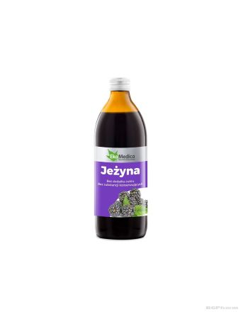 Сок от къпина + каму-каму и натурален витамин Ц  х 500 мл EkaMedica