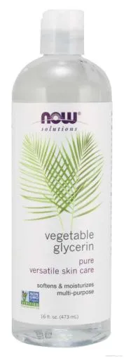 Глицерин растителен за козметични цели 473 мл Now Foods | Glycerine