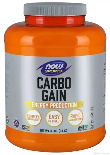 Комплексни въглехидрати на прах 3629 гр Now Foods | Carbo Gain Complex Carbohydrate
