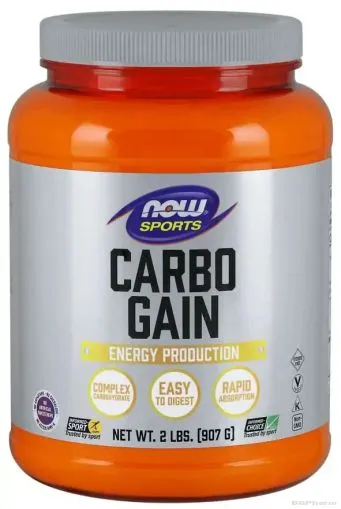 Комплексни въглехидрати на прах 908 гр Now Foods | Carbo Gain Complex Carbohydrate
