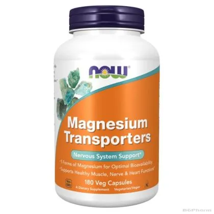Магнезиев транспортер х 180 капсули Now Foods | Magnesium Transporter