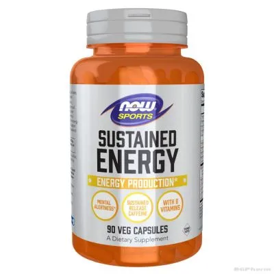 Sustained Energy Формула за енергия х 90 капсули Now Foods