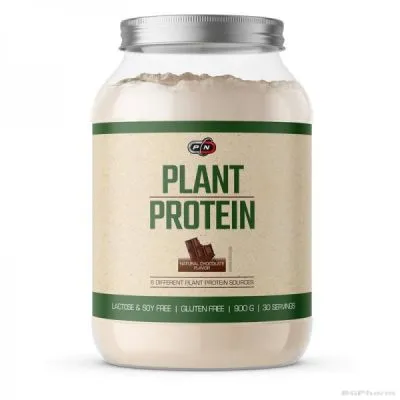 Растителен Протеин Комплекс 908 гр Натурален шоколад Pure Nutrition | Plant Protein