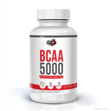 БЦАА Верижно разклонени аминокиселини 5000 х 75 таблетки Pure Nutrition | BCAA Blast