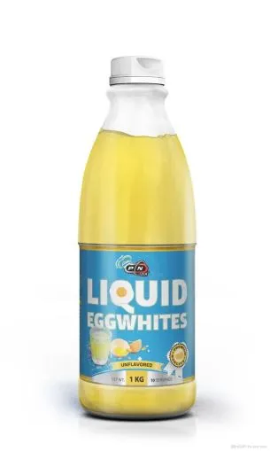 Пастьоризиран течен яйчен белтък 1 литър Pure Nutrition | Liquid Eggwhites