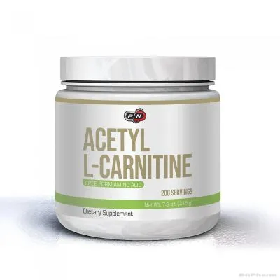 Ацетил Л-Карнитин на прах 216 гр Pure Nutrition | Acetyl L-Carnitine