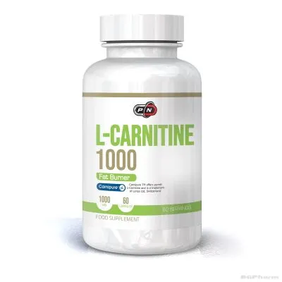 Л-Карнитин 1000 мг х 60 капсули Pure Nutrition | L-Carnitine