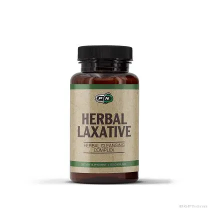 Билков слабителен комплекс - лаксатив х 60 капсули Pure Nutrition | Herbal Laxative