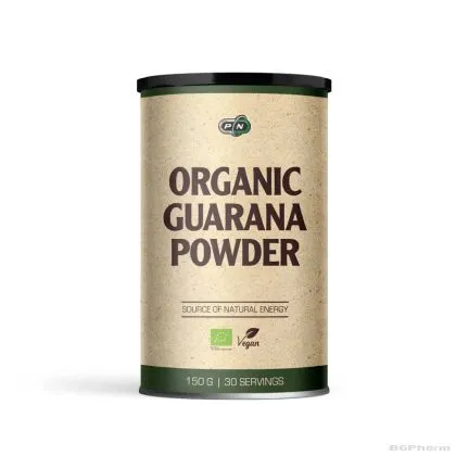 Гуарана БИО на прах 150 гр Pure Nutrition | Guarana Organic