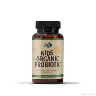 Пробиотик за деца БИО с вкус на ягода х 100 желирани таблетки Pure Nutrition