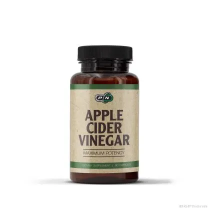 Ябълков оцет за отслабване 350 мг х 90 капсули Pure Nutrition | Apple Cider Vinegar