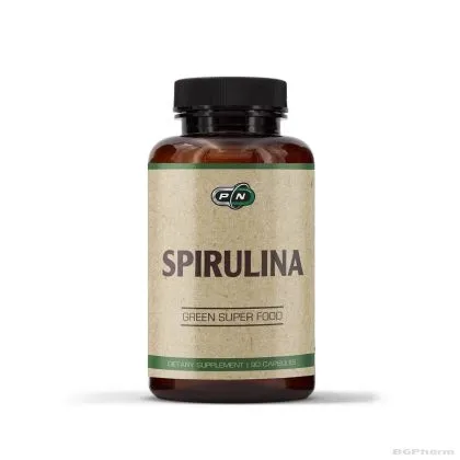 Спирулина 500 мг х 90 капсули Pure Nutrition | Spirulina