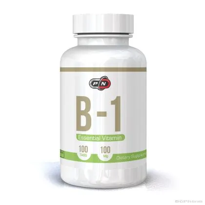 Витамин Б1 Тиамин 100 мг х 100 таблетки Pure Nutrition | Vitamin B1 Thiamine