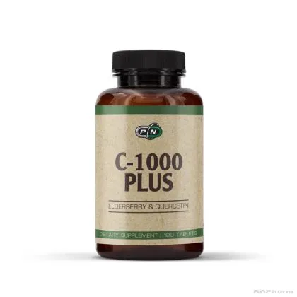 Витамин Ц 1000 мг ПЛЮС х 100 таблетки Pure Nutrition | Vitamin C Plus