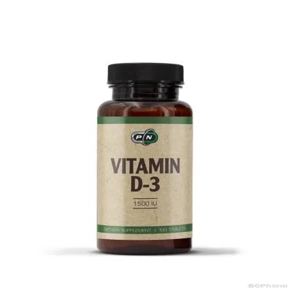 Витамин Д3 1500 IU х 100 таблетки Pure Nutrition | Vitamin D3