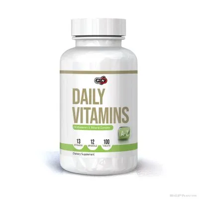 ДЕЙЛИ ВИТС Дневни витамини х 100 таблетки Pure Nutrition | Daily Vits