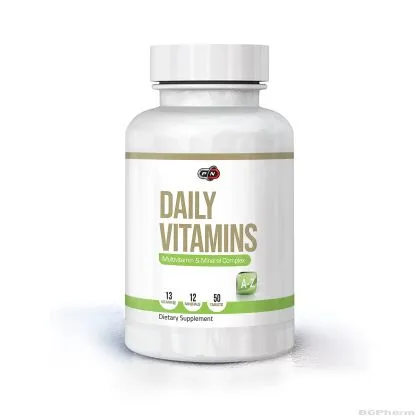 ДЕЙЛИ ВИТС Дневни витамини х 50 таблетки Pure Nutrition | Daily Vits