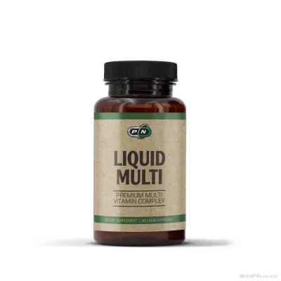 ЛИКУИД МУЛТИ Комплексни Мутивитамини 90 капсули Pure Nutrition | Liquid Multi