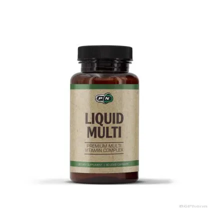 ЛИКУИД МУЛТИ Комплексни Мутивитамини 90 капсули Pure Nutrition | Liquid Multi