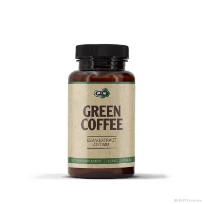 Зелено кафе екстракт 400 мг х 60 капсули Pure Nutrition | Green Coffee